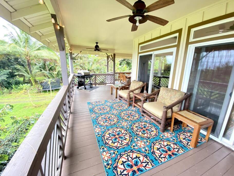 The Honomu House - Gorgeous, Spacious 4Bd2Ba Home Near Waterfalls And Hilo, Sleeps 12! Kültér fotó